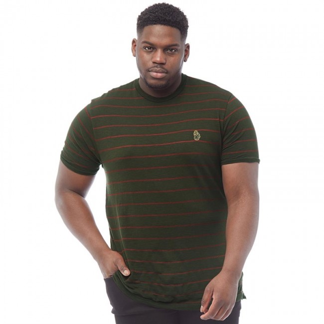 LUKE 1977 Plus Size Salinas T-Khaki/Red