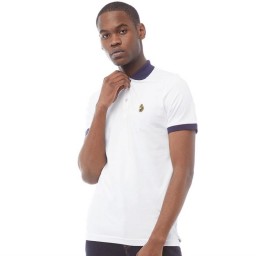 LUKE 1977 Texas Polo White/Navy