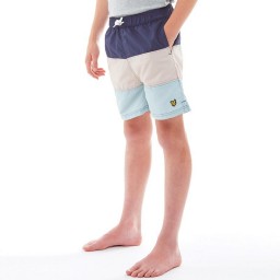 Lyle And Scott Junior Colourblock Navy