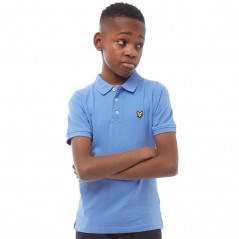 Lyle And Scott Junior Classic Polo Sky Blue