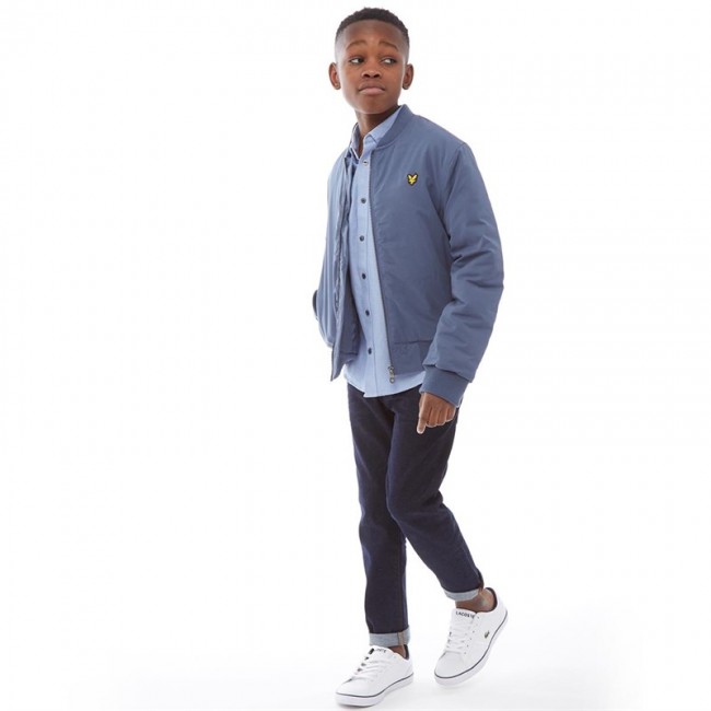 Lyle And Scott Junior Smart Indigo Blue