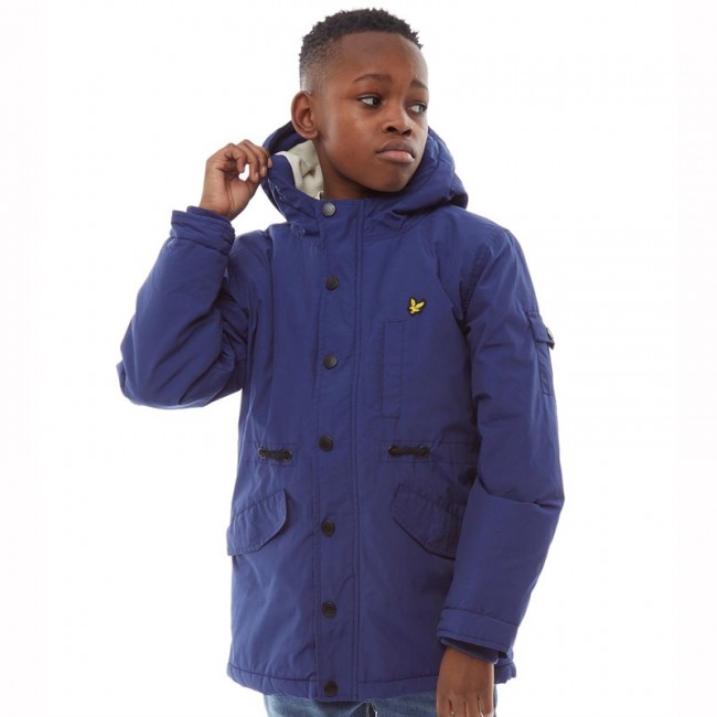 Lyle And Scott Junior Weight MicroTwilight Blue