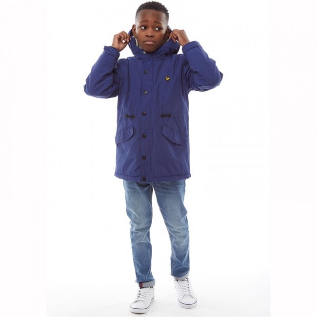 Lyle And Scott Junior Weight MicroTwilight Blue