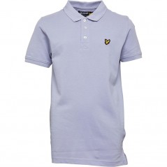 Lyle And Scott Junior Classic Polo Cloud Blue