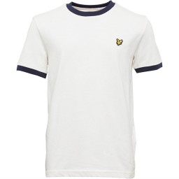 Lyle And Scott Junior Ringer T-White