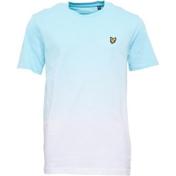 Lyle And Scott Junior Ombre T-Aqua Sky