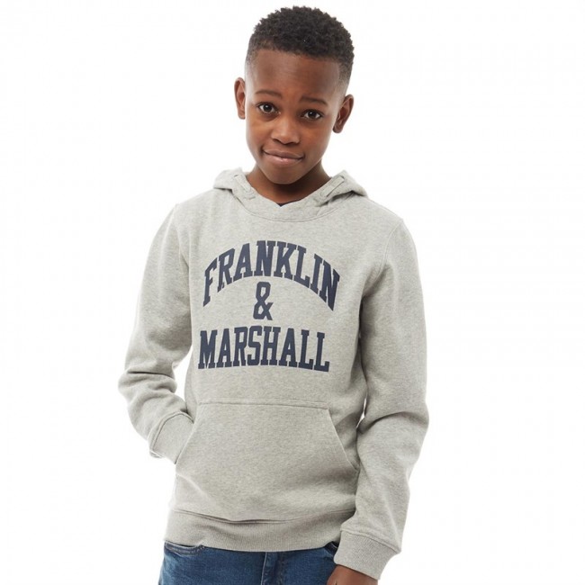 Franklin &amp; Marshall Hoodie Vintage Grey Heather