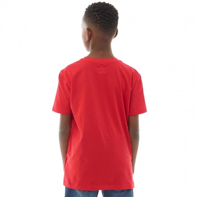 Franklin &amp; Marshall Junior T-Letterbox Red