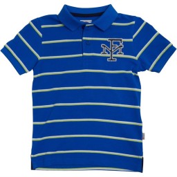 Franklin &amp; Marshall Striped FM Polo Cobalt