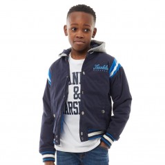 Franklin &amp; Marshall Junior Varsity Quilt Navy Blazer