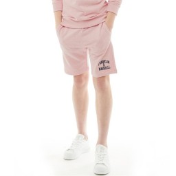 Franklin &amp; Marshall Junior Badge Powder Pink Marl