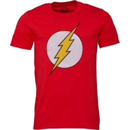 DC Flash Distress T-Red