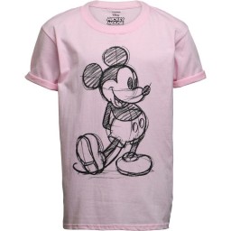 Disney Mickey Mouse Sketch T-Light Pink