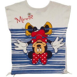 Minnie Mouse Upside T-White