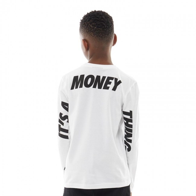 Money Junior Black Label T-Bright White