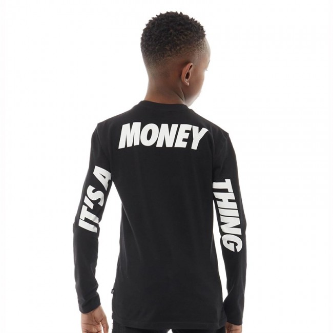 Money Junior Black Label T-Black