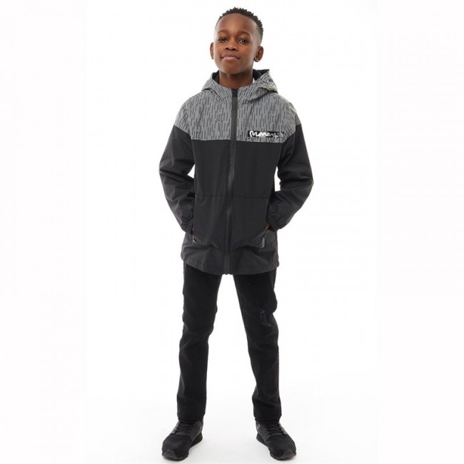 Money Junior Black Label Reflective Windbreaker Black