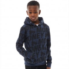 Money Junior Black Label Speed Hoodie Navy Blazer
