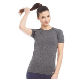 New Balance Seamless Run Black Heather