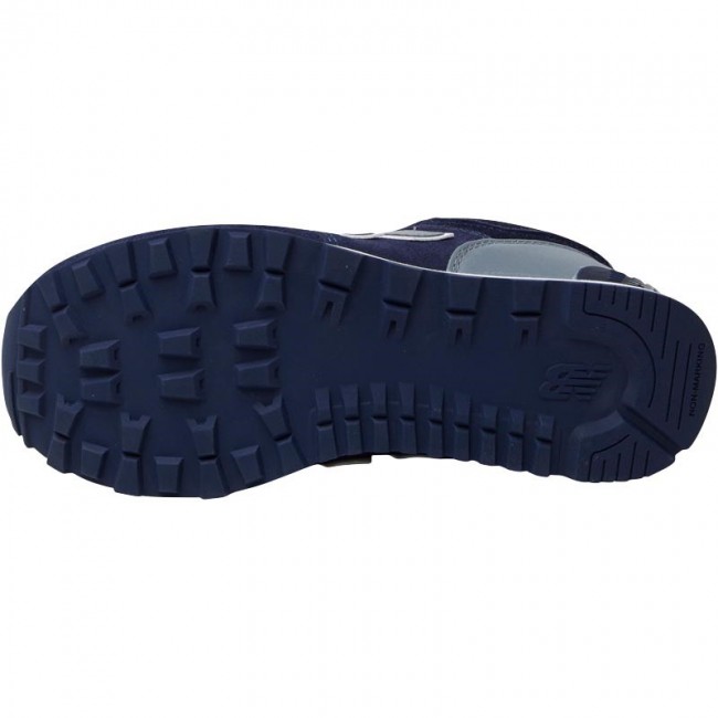 New Balance Junior 574 Navy/Grey