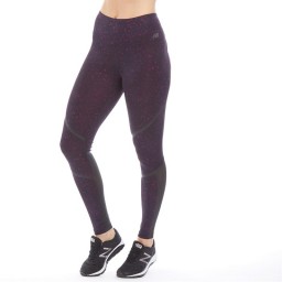 New Balance Printed Splatter Tight Leggings Claret