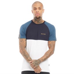 NICCE Bronco T-White/Blue/Navy