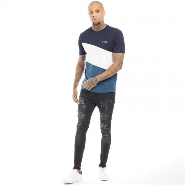 NICCE Triad T-Navy/White/Majorca Blue