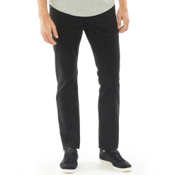 French Connection James Regular Solid Black Stretch