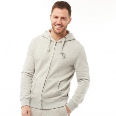French Connection Script Light Grey Melange/Marine