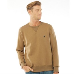 French Connection Basic SweatCamel