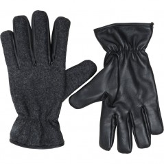French Connection Leather And Black/Grey Melange