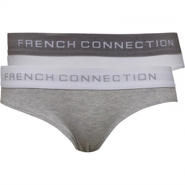 French Connection Briefs Grey/White/Grey/White/Grey/Black