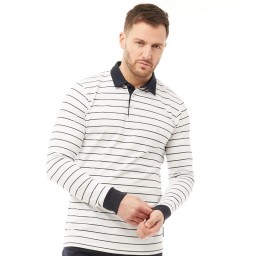 French Connection Thin StRugby White/Marine