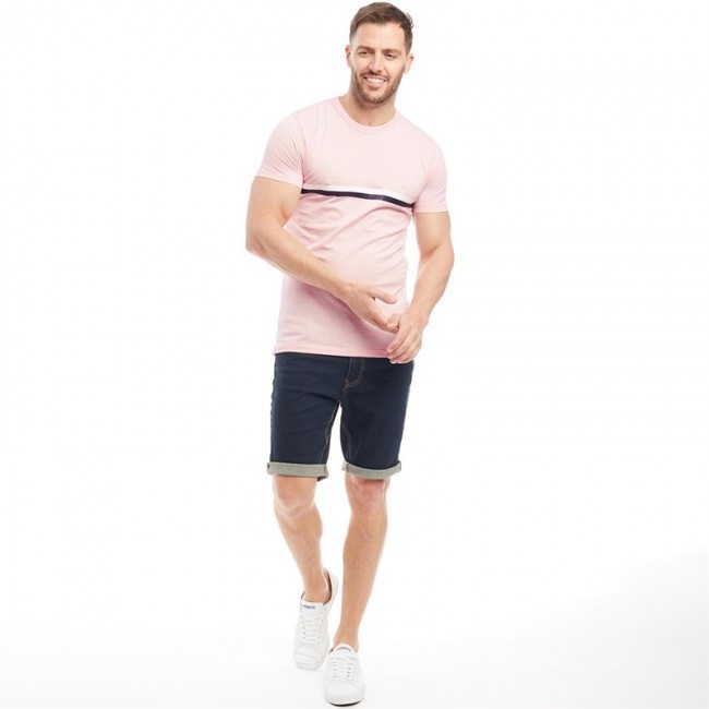 French Connection 2 StT-Pink Melange/White/Marine