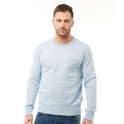 French Connection FC StSweatSky Blue Melange/White