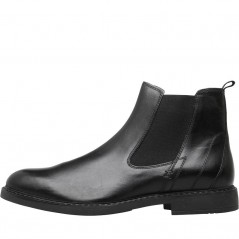 Onfire Leather Chelsea Black