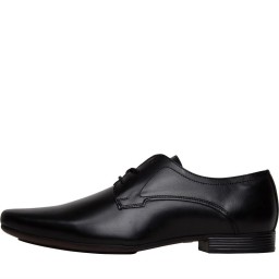 Onfire Lace Leather Derby Black