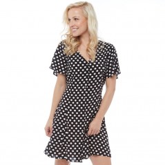 Onfire Polka Dot Black/Cream