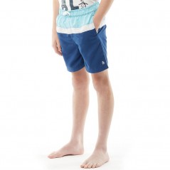 Original Penguin Junior Three Colour Block Navy