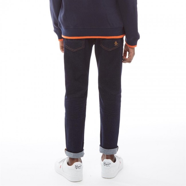 Original Penguin Junior Skinny Solid Indigo