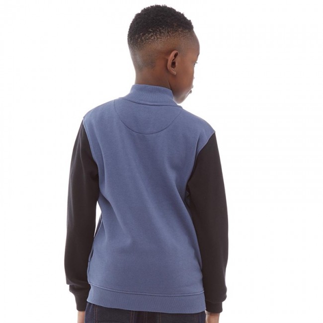 Original Penguin Junior Colour Block SweatVintage Indigo