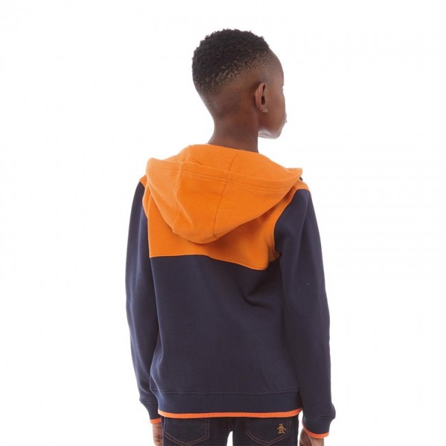 Original Penguin Junior Colour Block SweatFirecracker