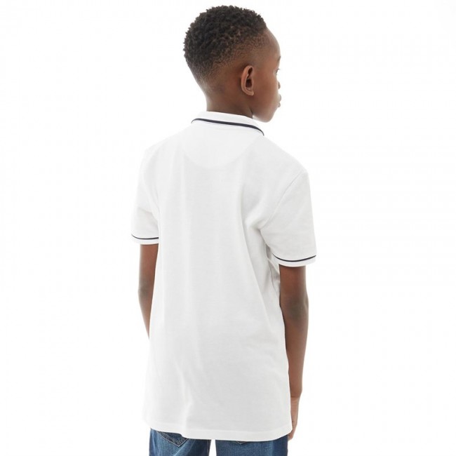 Original Penguin Junior Earl Polo Bright White