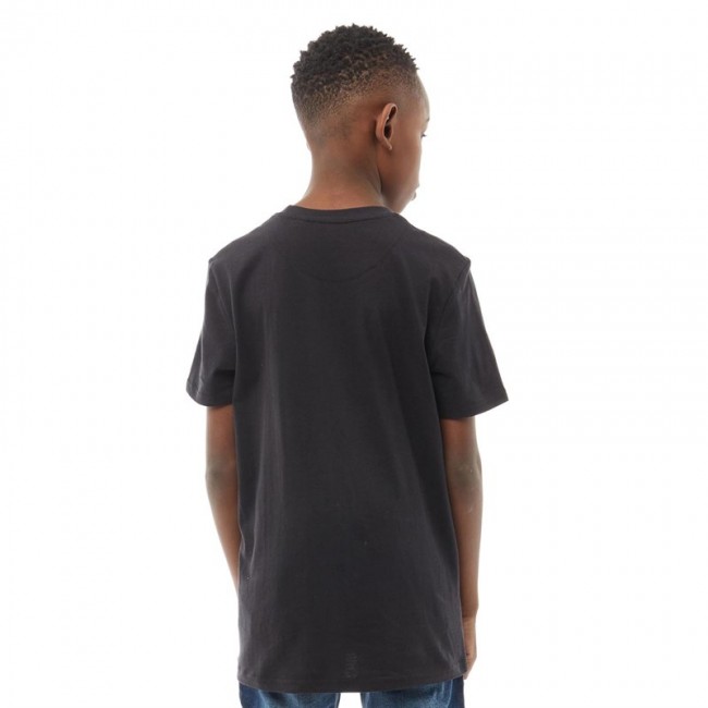 Original Penguin Junior Printed T-Black