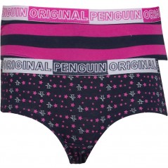 Original Penguin Tar Print/Navy Pink Stripe