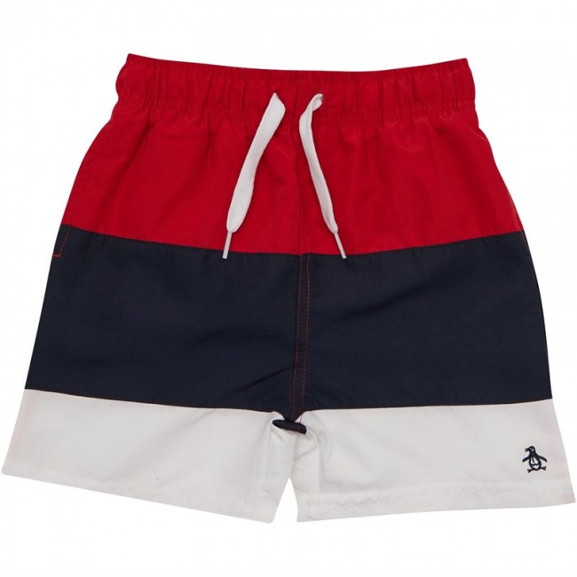 Original Penguin Colour Block Lipstick Red