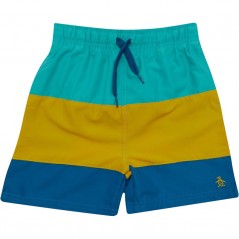 Original Penguin Colour Block Bright Aqua