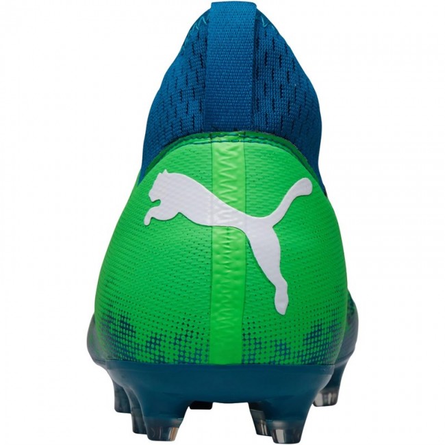 Puma Future 18.3 Hybrid FG/AG Deep Lagoon/Puma White/Green Gecko