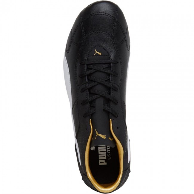 Puma Esito FG Black/White/Gold