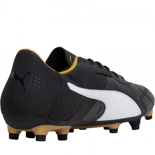 Puma Esito FG Black/White/Gold